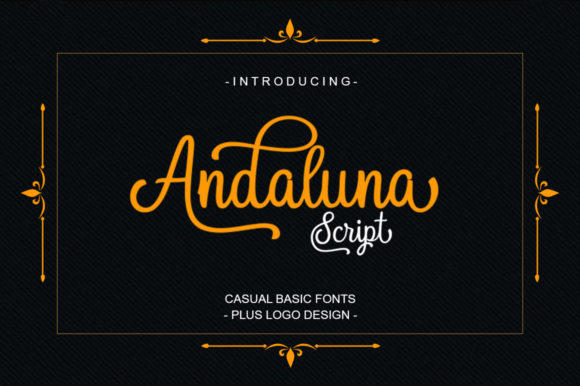 Andaluna: A Handwritten Font for Digital Branding