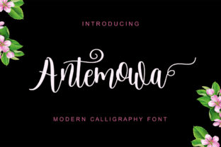 Antemowa: The Handwritten Font for Scroll-Stopping Content