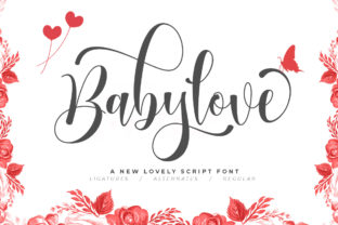 Babylove Font: A Whimsical Typeface for Web Design
