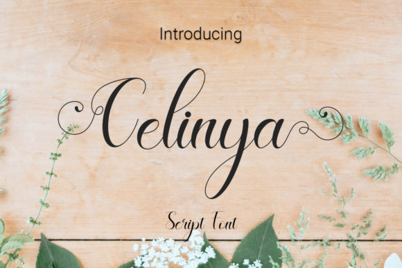 Celinya: The Elegant Handwritten Font for Small Business Branding