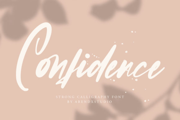 Confidence: A Bold Handwritten Typeface for Branding