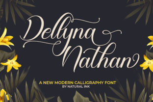 Dellyna Nathan: A Handwritten Font for Digital Elegance
