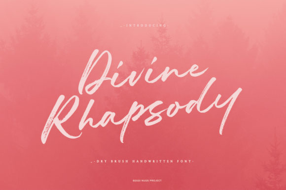 Divine Rhapsody: The Handwritten Font for Modern Brands