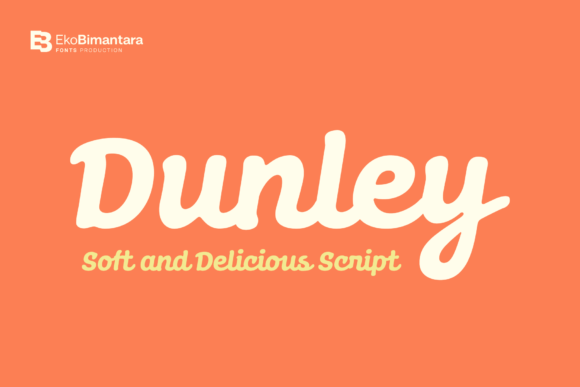 Dunley: A Sweet Script Font for Modern Web Design
