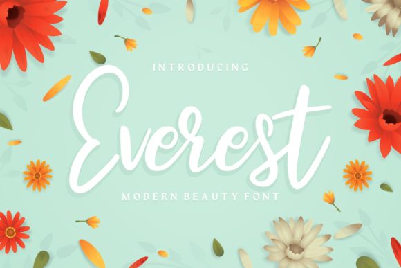 Everest: A Handwritten Font for Campaigns