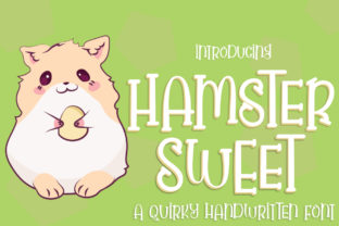 Hamster Sweet: A Playful Script Font for Editorial Design