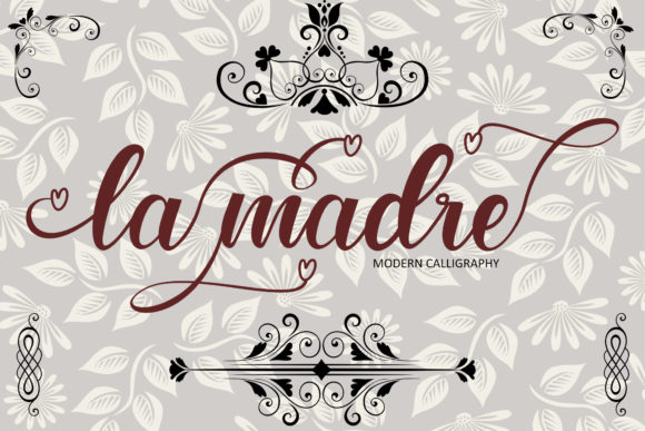 La Madre: A Premium Script Font for Campaigns