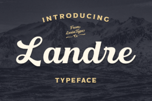 Landre Font Review: A Versatile Handwritten Typeface