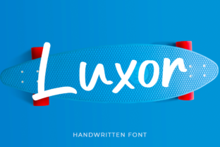 Luxor: A Handwritten Font for Modern Web Design