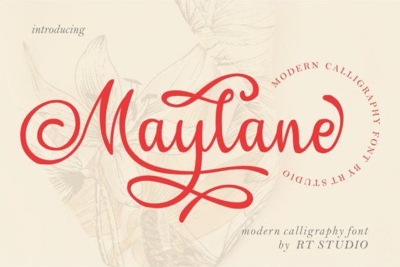 Maylane: A Handwritten Typeface for Editorial Design