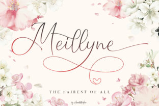 Meillyne Font: Magical Script for Crafters
