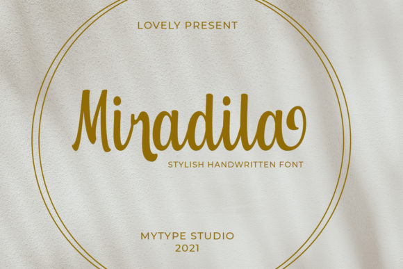 Miradila: A Bold Handwritten Font for Editorial Design