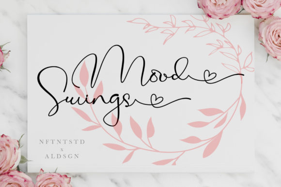 Mood Swings: A Handwritten Font for Editorial Grace