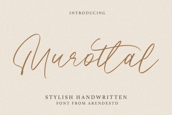 Murottal: A Handwritten Font for Marketing Impact