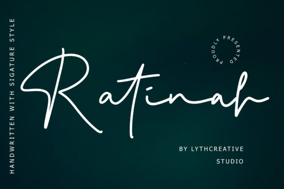 Ratinah: An Elegant Script Font for Modern Web Design