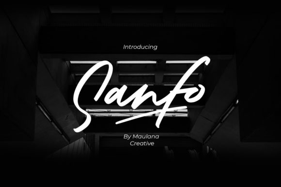 Sanfo: A Handwritten Font for Editorial Design