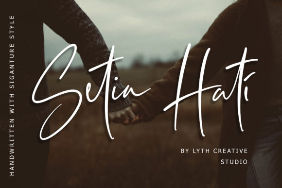 Setia Hati: A Modern Handwritten Font for Web Design