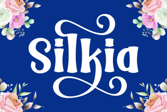 Silkia: A Bold Handwritten Font for Web Design