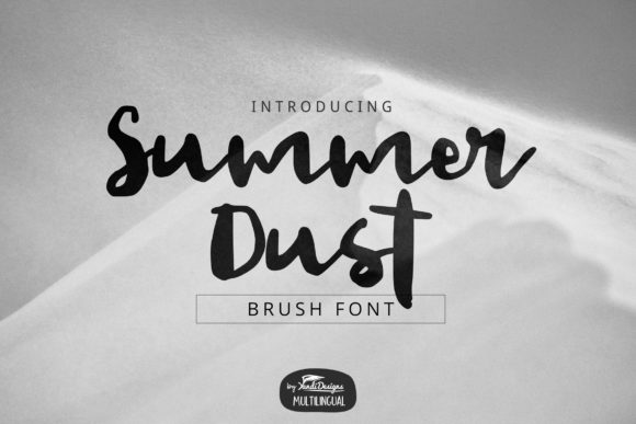Summer Dust: A Whimsical Handwritten Font for Crafters