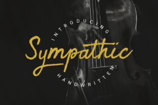 Sympathic Font: A Playful Script for Smart Branding