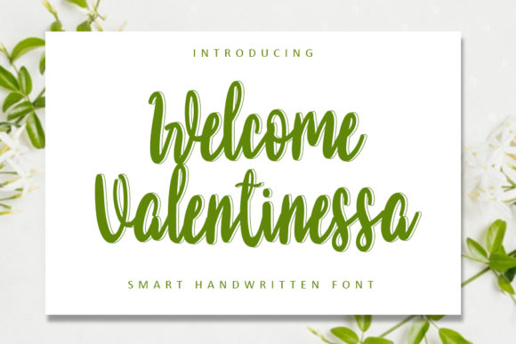 Welcome Valentinessa: A Delicate Script Font for Editorial Design