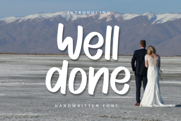 Well Done: The Handwritten Font for Bold Campaigns